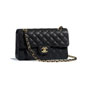 Chanel small classic bag grained calfskin A01113 Y01864 C3906 - thumb-3
