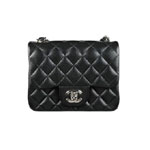 Chanel Caviar Flap Mini Square Black A35200 Y01481 94305