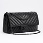 Chanel 2.55 handbag black A37586 Y61381 94305 - thumb-2