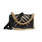 Black Gold Small Boy Chanel Handbag A67085 B00696 N0784 - thumb-2