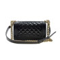 Small BOY Chanel Patent bag black A67085 Y60371 94305 - thumb-3
