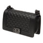 BOY Chanel bag black A67086 Y61556 94305 - thumb-4