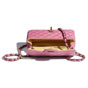 Chanel Lambskin Rainbow Metal Pink Mini Flap Bag A69900 B05187 NB358 - thumb-3