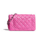 Chanel Lambskin Neon Pink Mini Flap Bag A69900 B05640 NC421 - thumb-2