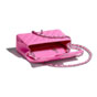 Chanel Lambskin Neon Pink Mini Flap Bag A69900 B05640 NC421 - thumb-3