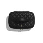 Chanel Calfskin Black Classic Vanity Pouch A80913 Y33352 C3906 - thumb-2