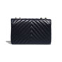 Chanel Black Flap Bag A91588 Y82255 94305 - thumb-2