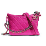 Goatskin Pink Chanels Gabrielle Small Hobo Bag A91810 B01654 N5204