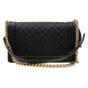 Boy Chanel Quilted flap Caviar bag A92193 Y61398 94305 - thumb-3