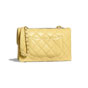 Chanel Yellow Flap Bag A92235 Y60767 N0895 - thumb-2