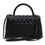Chanel Coco Handle Flap bag black A92991 Y61557 94305 - thumb-3