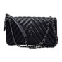 Chanel Black Lambskin Chevron Chain Bag A93027 Y25539 94305 - thumb-4