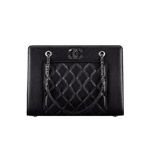 Chanel Small shopping bag black A93086 Y25546 94305