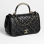 Chanel Flap bag with top handle black A93752 Y61351 94305 - thumb-2