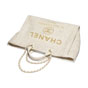 Chanel large shop bag cotton nylon lurex calfskin A93786 Y84118 10800 - thumb-3