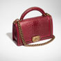 boy chanel handbag with handle A94804 Y33042 0B436 - thumb-2