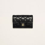 Chanel Classic card holder in black AP0214 Y01295 C3906