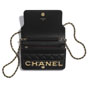 Chanel Gold Tone Metal Black Wallet on Chain AP1234 B02372 94305 - thumb-3