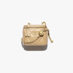 Chanel Small vanity with chain in beige AP1447 B18602 N4710