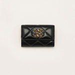 Chanel 19 flap card holder in black AP1790 B04852 94305