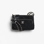 Chanel Clutch with chain in black AP4771 B21406 94305