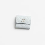 Chanel Small wallet in light blue AP4810 B21489 U2367