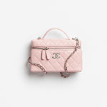 Chanel Vanity with chain in light pink AP4854 B21489 U2360