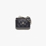 Chanel Classic mini bag charm in black AP4983 Y04059 C3906