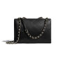 Chanel Black Flap Bag AS0560 B00445 94305 - thumb-2