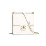 Chanel White Flap Bag AS0584 B00374 10601