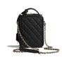 Chanel Black Vanity Case AS0988 B01186 94305 - thumb-2