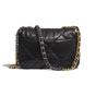 Goatskin Black Chanel 19 Flap Bag AS1160 B03215 94305 - thumb-2