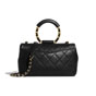 Chanel Lambskin Gold Metal Black Flap Bag AS1358 B01917 94305 - thumb-2