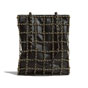 Chanel Lambskin Gold Metal Black Shopping Bag AS1383 B02003 94305 - thumb-2
