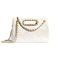 Chanel Lambskin White Small Flap Bag AS1466 B02345 10601 - thumb-2