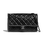 Chanel Aged Calfskin Black Large Flap Bag AS1673 B02654 94305