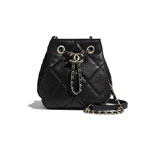 Chanel Lambskin Small Drawstring Bag AS1801 B02768 94305