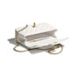 Chanel Grained Calfskin G Metal White Mini Flap Bag AS2431 B05607 10601 - thumb-3