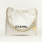 Chanel 22 Small Handbag Shiny Calfskin AS3260 B09859 10601 - thumb-2