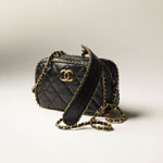 Chanel Mini Camera Case gold AS3462 B08848 94305