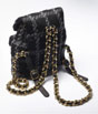 Chanel Backpack Wool tweed gold AS3615 B09679 NJ601 - thumb-2