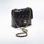 Chanel Mini Flap Bag Patent calfskin AS3648 B09577 94305