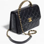 Chanel Shiny calfskin gold Black Small Flap Top Handle AS3908 B10377 94305 - thumb-2