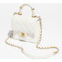 Chanel Lambskin Mini Flap Bag with Top Handle AS4035 B10657 10601 - thumb-2