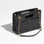 Chanel Aged calfskin gold Black Small Shopping Bag AS4037 B10726 94305 - thumb-3
