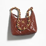 Chanel Small hobo bag Shiny lambskin AS4922 B16897 NY562