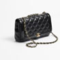 Chanel Flap Bag Lambskin Patent Calfskin Gold AS5049 B17667 94305 - thumb-2