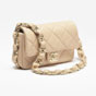 Chanel Small Flap Bag Lambskin Gold AS5174 B18293 NZV47 - thumb-2