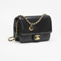 Chanel Mini Flap Bag Shiny Grained Calf Gold AS5218 B18321 94305 - thumb-2