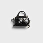 Chanel Mini bowling bag in black AS5536 B21393 94305